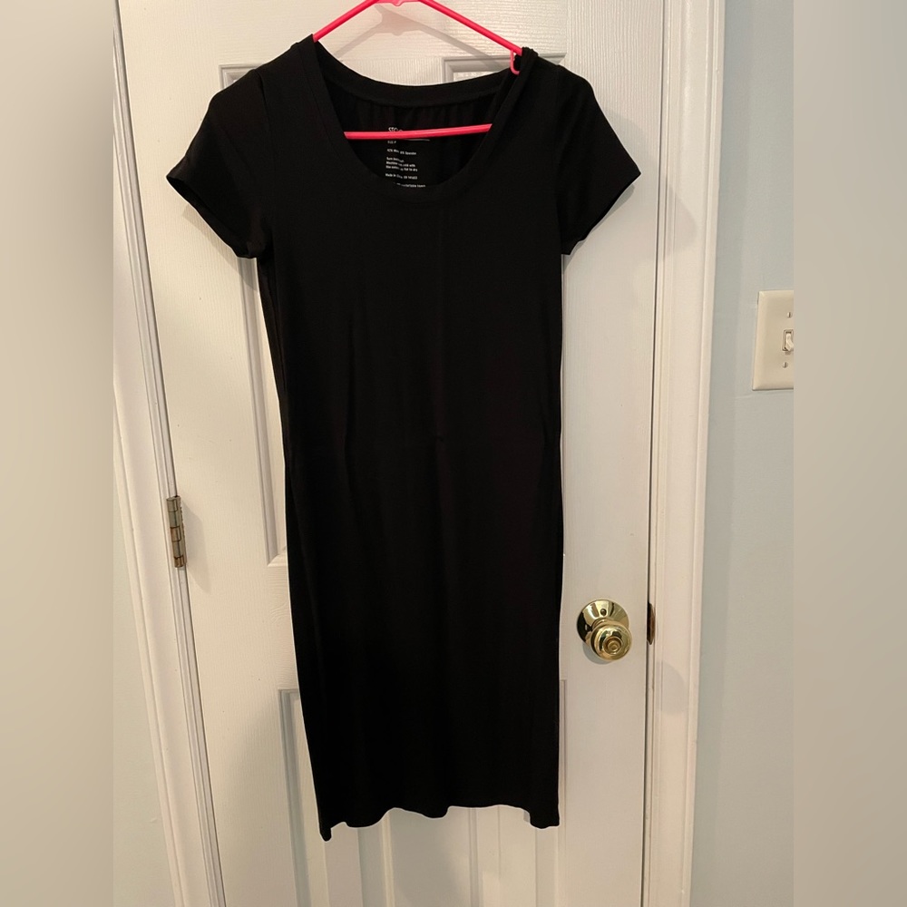 Storq maternity black dress, size P. Never worn